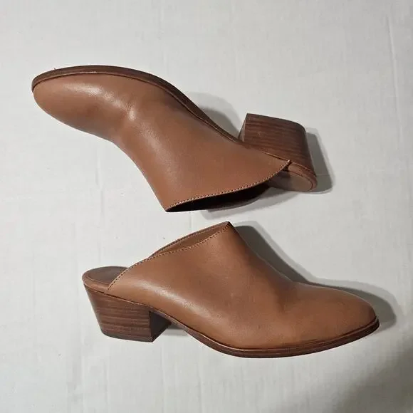 THURSDAY Everyday Mule Cognac Brown Size 9